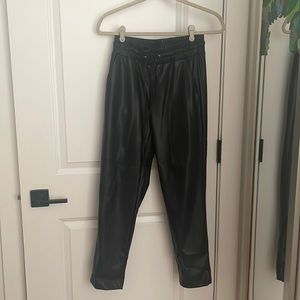 Loft leather pants